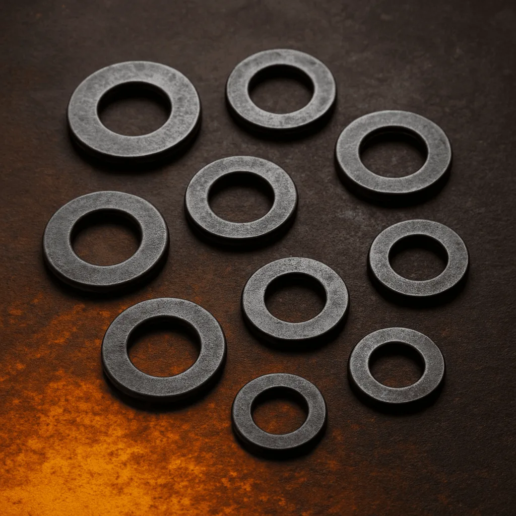 Heat-resistant high-temperature washers for industrial-grade fastener applications. Best washers manufacturer in India, high-tensile washers for industrial applications