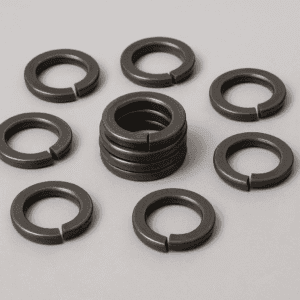 Phosphated washers for rust resistance in industrial fasteners