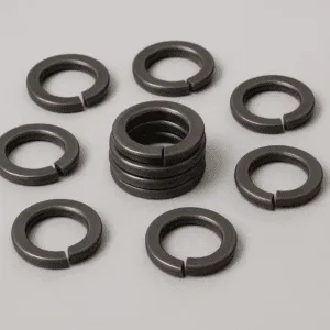 Phosphated washers for rust resistance in industrial fasteners
